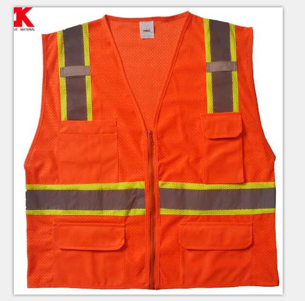 Roadway high visibility waistcoat