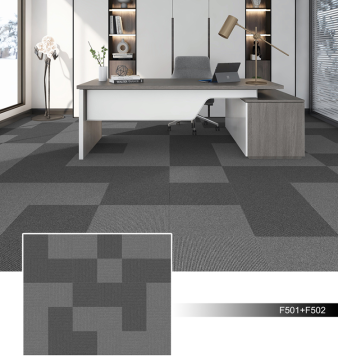 Eco-Friendly 50x50 Bitumen Backing Carpet Tiles for Modern Offices and Commercial Spaces