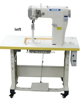 Fully Automatic Small High Post Bed Heavy Duty Lockstitch Sewing Machine