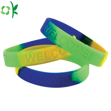 Eco-friendly Fashion Silicone Bracelet for Gift