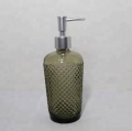 Lotion Dispenser Amber Glass Pump Bottle