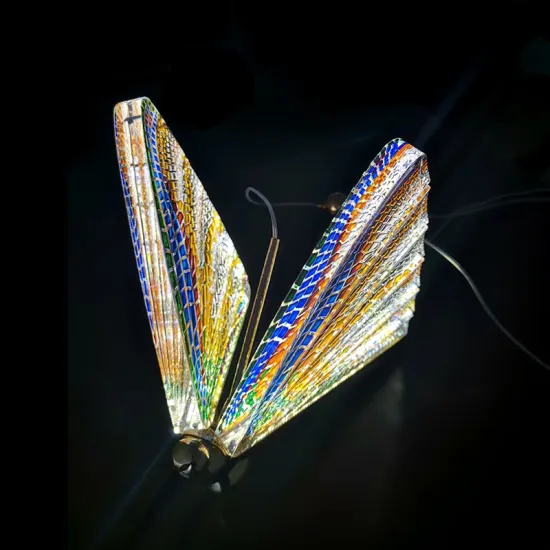 Luxury Gold LED Acrylic Chandelier for Hotel Lobby and Staircase