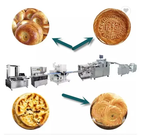 Arabic Pita Bread Ruti Bread Production Line for Factory Sales