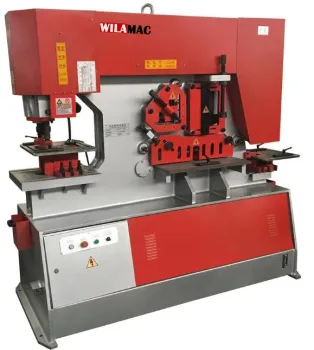 Q35Y-30 Multi-Purpose Ironworker Machine: Combination Punching and Shear Press