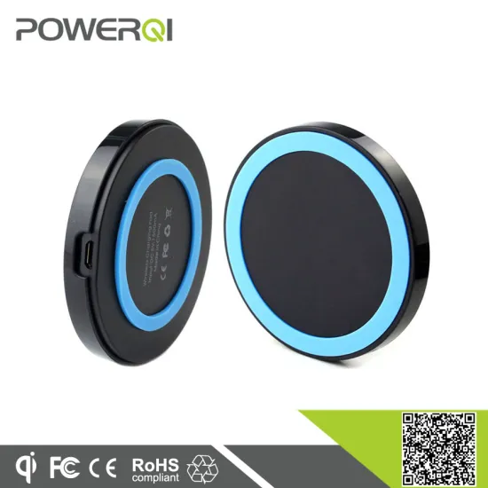 Wholesale qi wireless charging pad for Samsung S6 mobile phone mobile accessories