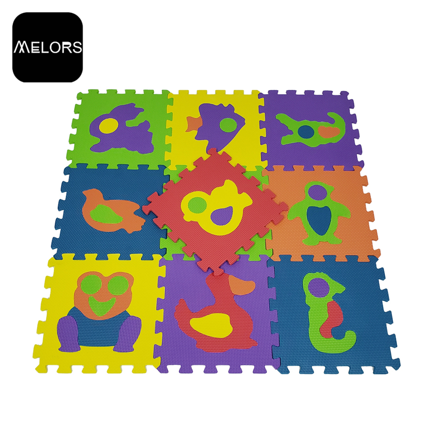 EVA Animal Print Jigsaw Baby Floor Puzzle Mat