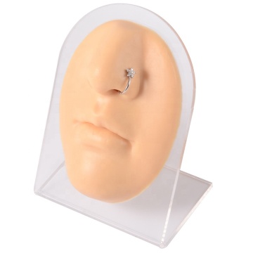 Silicone Ear Model for Tattoo Puncture Practice and Body Piercing Training