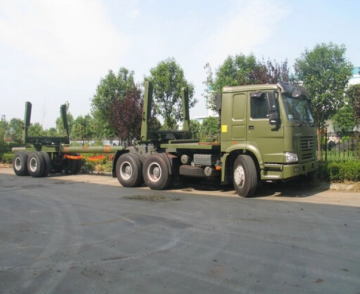 SINOTRUK HOWO 6X6 Wood Transport Truck for Fiji