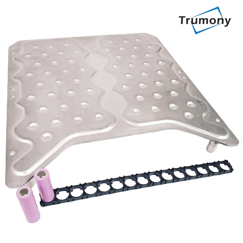 Stamping Aluminum Water Cooling Plate for Lithum Battery