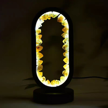 Natural amethyst original stone ornament