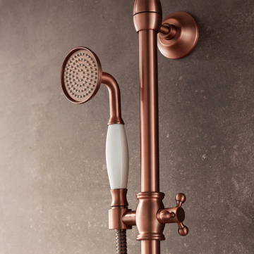 European design brass shower head