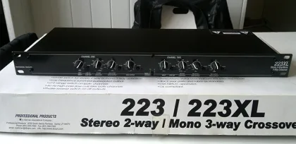 Professional Sound Enhancement: Discover the EIF 223XL Graphic Equalizer with Feedback Cancellation and DBX Technology