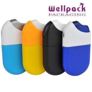 10ML PP credit card perfume bottle pocket sized perfume spray bottle