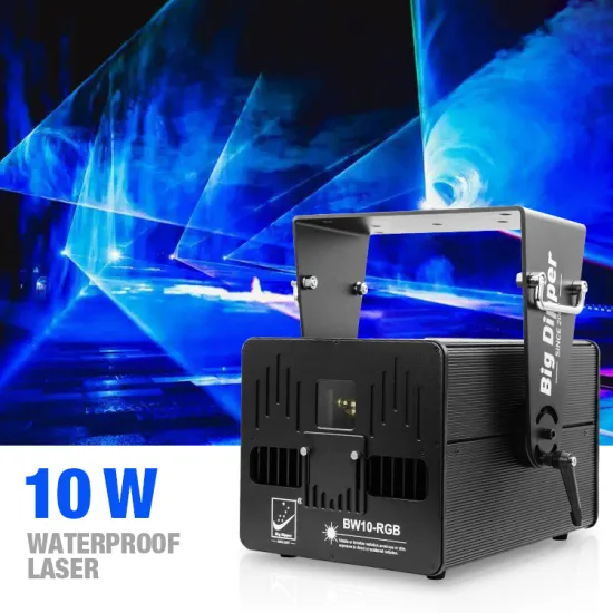 Big Dipper stage waterproof B10W Full color Animation Programmable Laser
