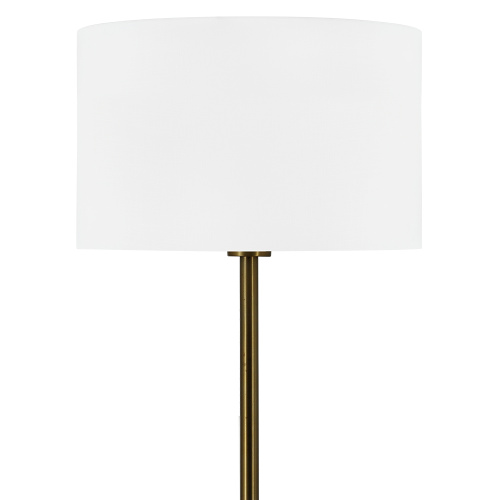 Candeeiros de pé elegantes em cone usando pedra natural de caverna