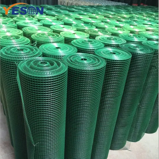 PVC Coated Welded Wire Mesh for Fences - 2m Height