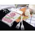 Plastic Spoons Walmart White Color Fast Food and Picnic Disposable PP Fork