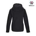 Chaqueta híbrida mujer con capucha.
