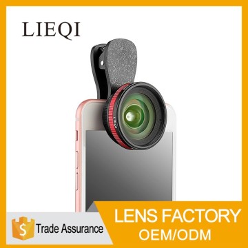 Free sample factory price OEM 3 in 1 wide angle amcor fish eye lens for mobile phone