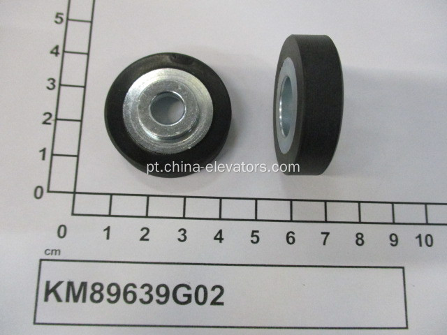 KM89639G02 Rolo de buffer de porta de 33 mm para elevadores de Kone