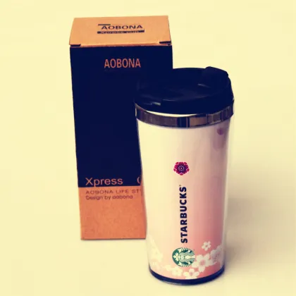 tainless steel coffee mug Starbucks