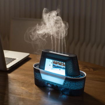 Cold Mist Spray Ultrasonic Remote Control Raindrop Diffuser