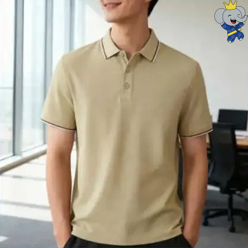 ভিনটেজ কটন লুজ ফিট পুরুষদের পোলো টপ