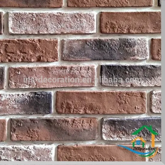 Faux decorative concrete bricks