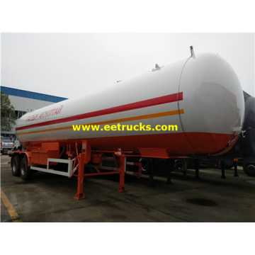 40m3 2 Axles LPG Transportation Tank Trailers