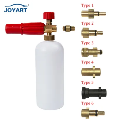 Car Washing Tool: Snow Shampoo Foam Cannon & Pressure Washer Lance