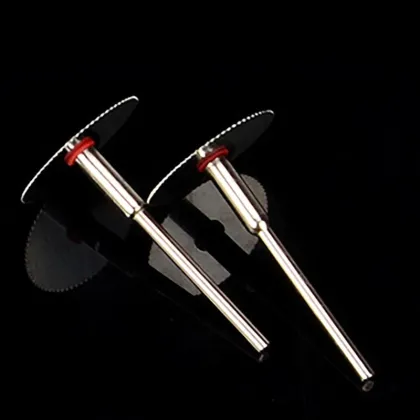Stainless Steel Slice Metal Cutting Disc Set with Mandrel for Dremel Tools