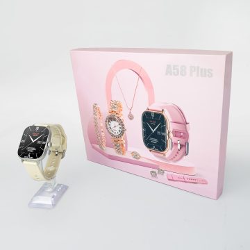 2024 New Design Fashion Smart Watch for Women with Health Monitoring and NFC