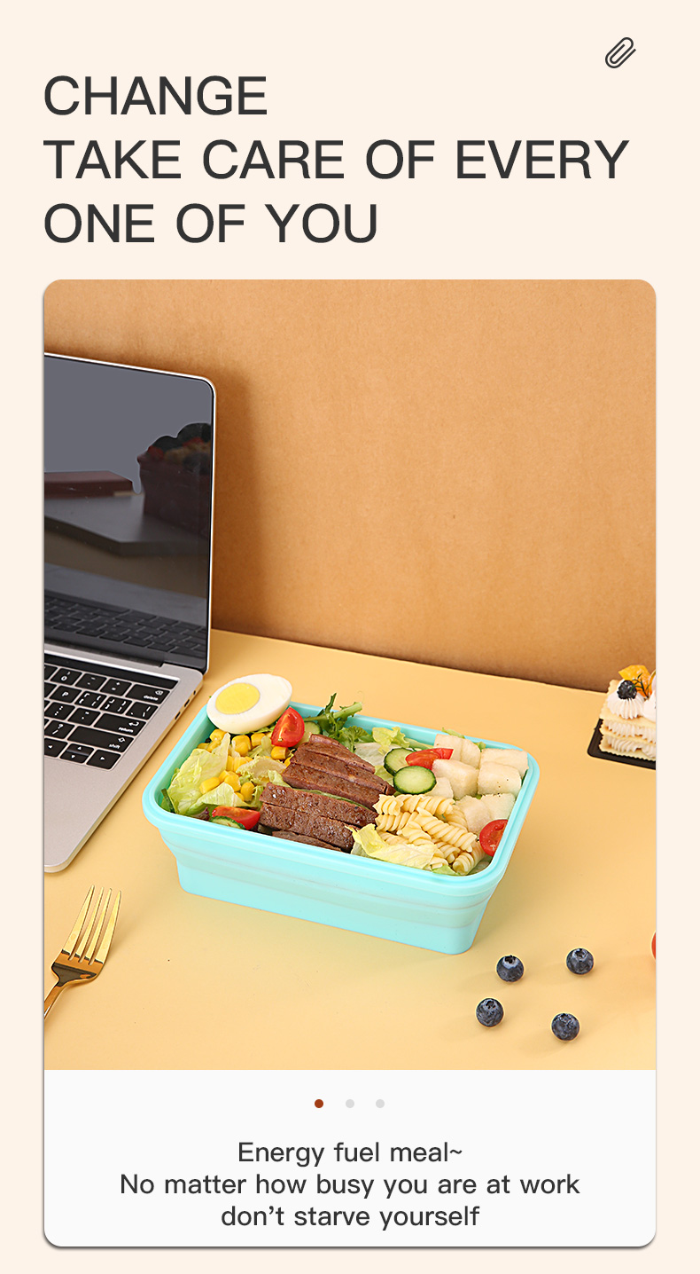 silicone lunch box MFZ-L007