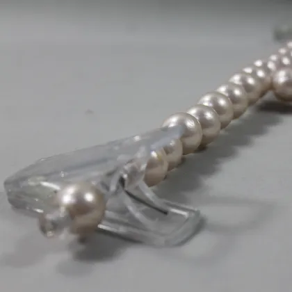 Pearl Bead Pants Skirt Hanger