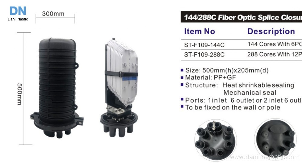 Coyote Fiber Splice Enclosure