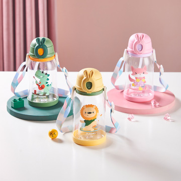 Carina bottiglia d'acqua sportiva riutilizzabile senza BPA da 600 ml per bambini
