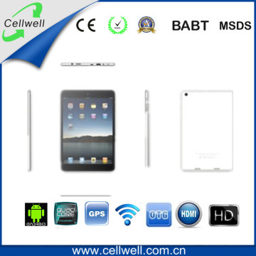 7.85" Android 4.1 Allwinner A31 Quad Core Dual Cameras WiFi Bt Gpstablet PC (m785-2)
