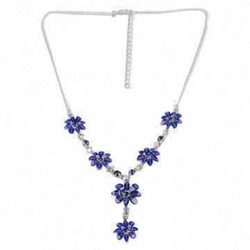 Y-drop Montana Resin Beaded Necklace, Small and Color Story Orders, Matching Items are Available