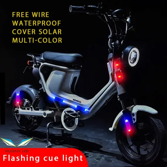 Waterproof Multi-Color Flashing Signal Light for Cars, EVs, Bicycles, and Motorcycles