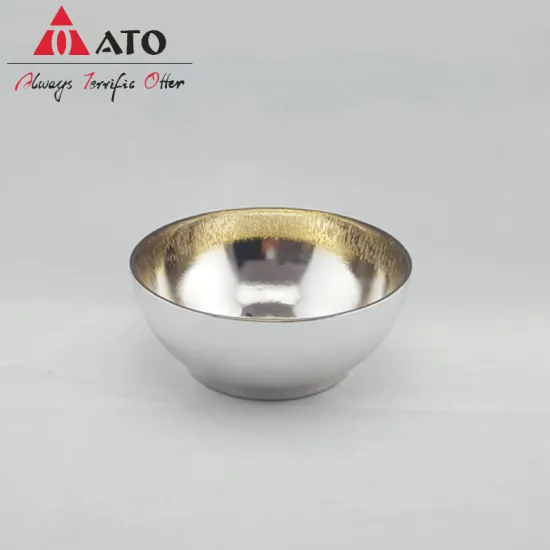 Embossed bowl with Spray Amber inside glass bowl