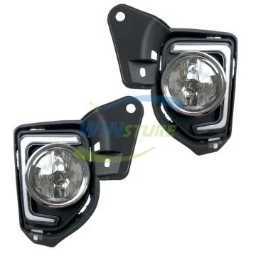 12V LED Daytime Running Lights (DRL) Fog Lamp Kit for Toyota Hiace 2014-2018: U-Shaped Light Car Parts - HIA-C002 Quantum KDH200