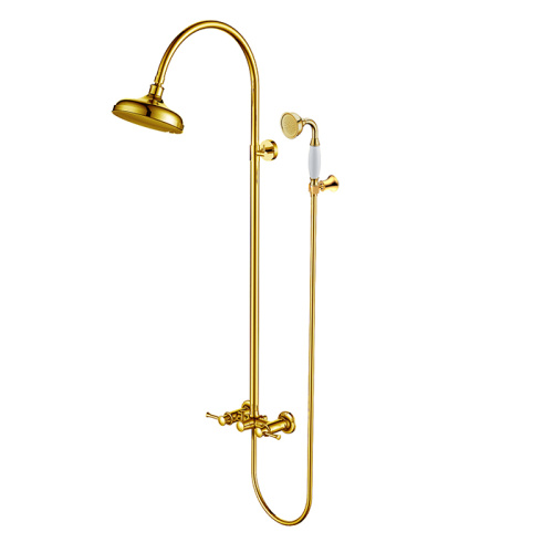 Exposed Rain Shower Systems In Oil Rubbed Bronze