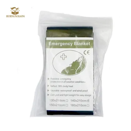 Green Emergency Blanket Reflective