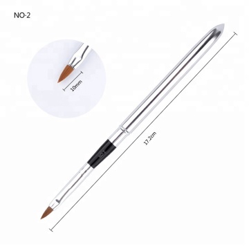 Nail Salon Supplies: 6Pcs Painting Detailing Brushes & Nail Art Dotting Pen Brush Set