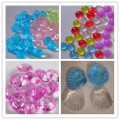 Skönhet färgstarka akryl pärlor för akvarium dekoration
