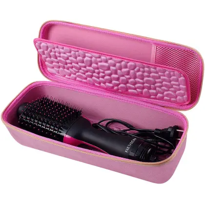 Case for Revlon One-Step Hair Dryer & Volumizer Hot Air Brush, Blow Dryer Organizer Storage Bag (Case Only)