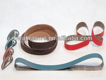 abrasive belt for wood metal stone Leather glass stainless steel