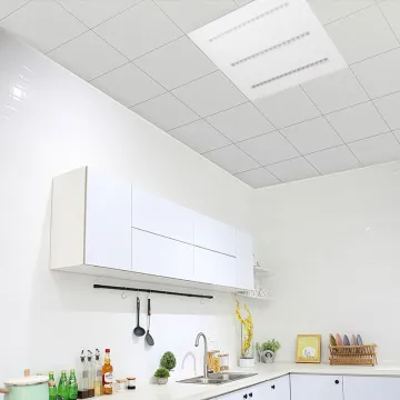 595*595 LED Grille Lamp - 48W Recessed Square Flat Panel Light for Indoor Kitchen and Office