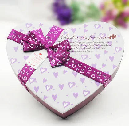heart shaped chocolate box,heart shaped gift box for chocolate pacakging