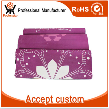 FDT Private Label Sublimation Custom Digital Printed Natural Rubber Eco Yoga Mat